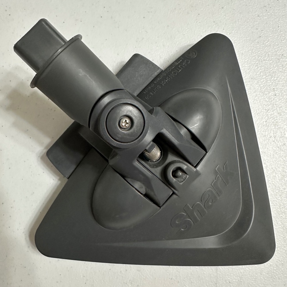 Shark Steam Mop Replacement Head Triangular Swivel Attachment Gray Pocket OEM